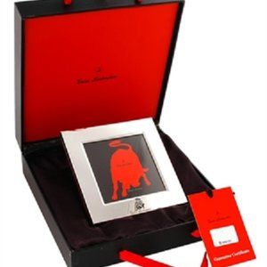 Lamborghini Silver Collection Italian Photo Frame L018 in Trademark Box